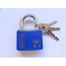 New Style Imitate Brass Padlock with Plastic Waterproof Cover